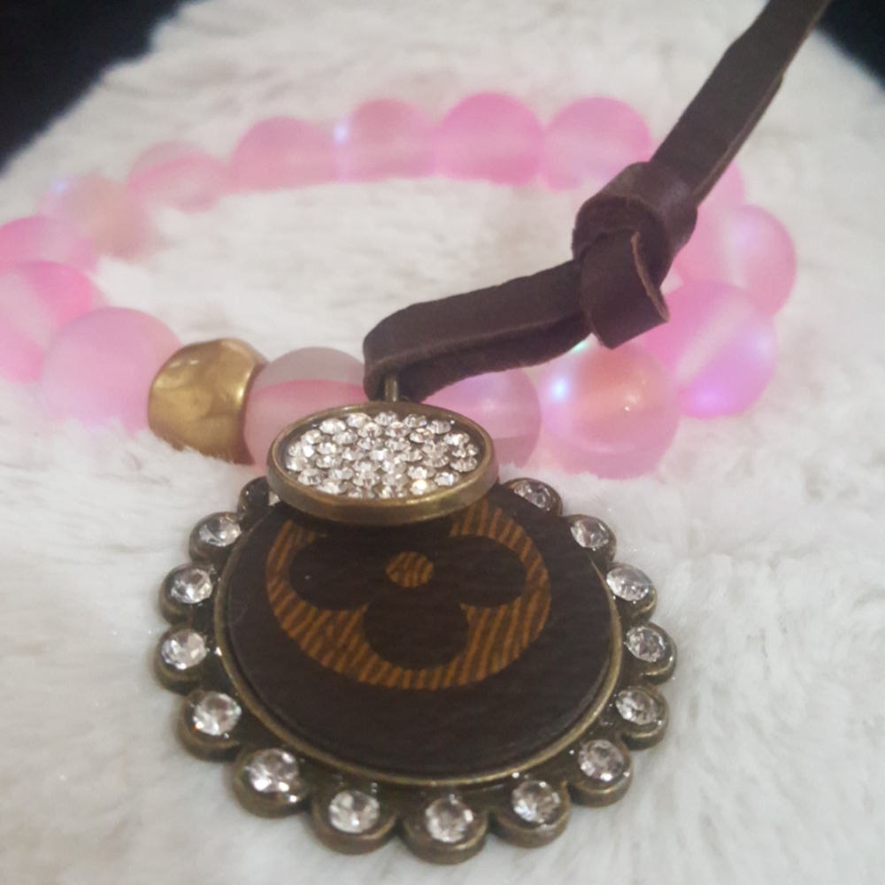 Pink Clear Bracelet - Picture 2 of 2